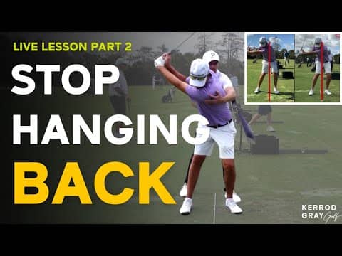 How to Stop Hanging Back | Live Lesson Part 2
