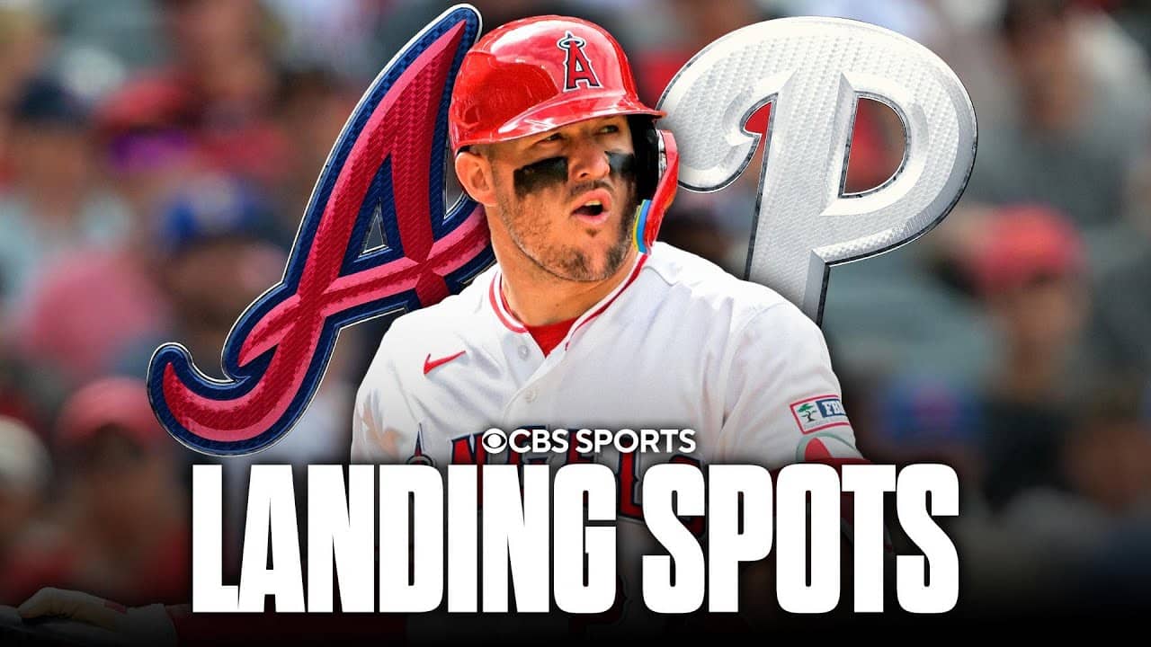 Potential Landing Spots for Mike Trout if Angels trade him | Phillies, Braves, & More