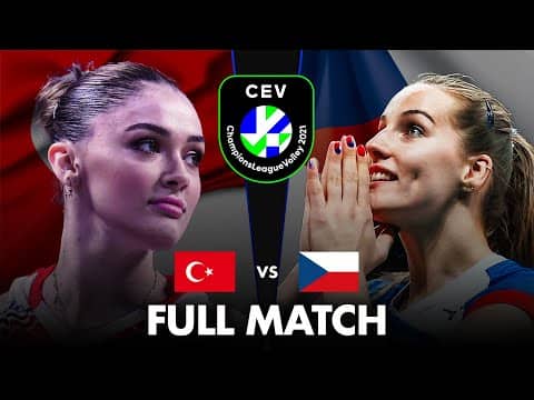 Türkiye 🇹🇷 vs Czech Republic 🇨🇿 | Full Match | CEV EuroVolley 2021