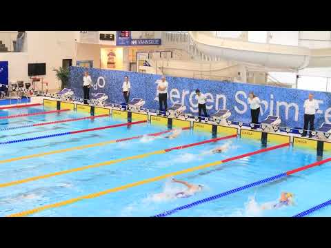 Women's 200 Free (Siobhan Haughey, 1:54.31 MEET RECORD) - 2026 Bergen Swim Festival