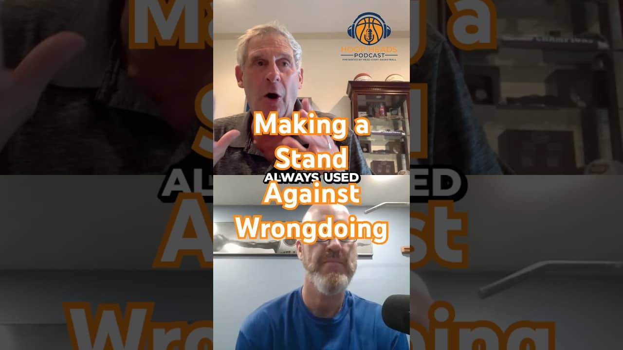 Larry Shyatt - Making a Stand Against Wrongdoing #podcast  #basketballcoach