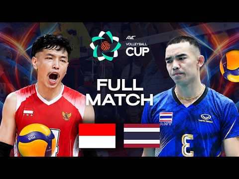 Indonesia vs. Thailand - Pool Play | AVC Men's Cup 2026