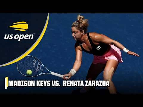 Top 10 UPSET 👀 Madison Keys vs. Renata Zarazua | Full Match Highlights | 2025 US Open
