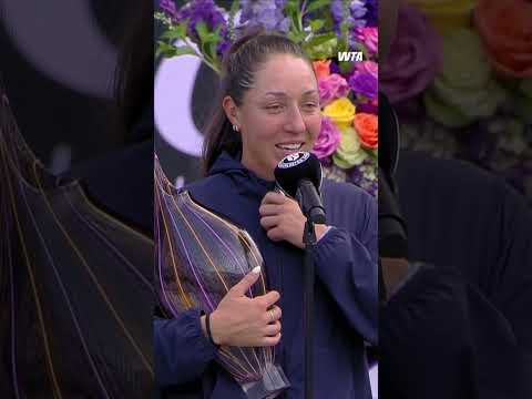 Getting Jess Pegula through the three-setters 😅 #CharlestonOpen