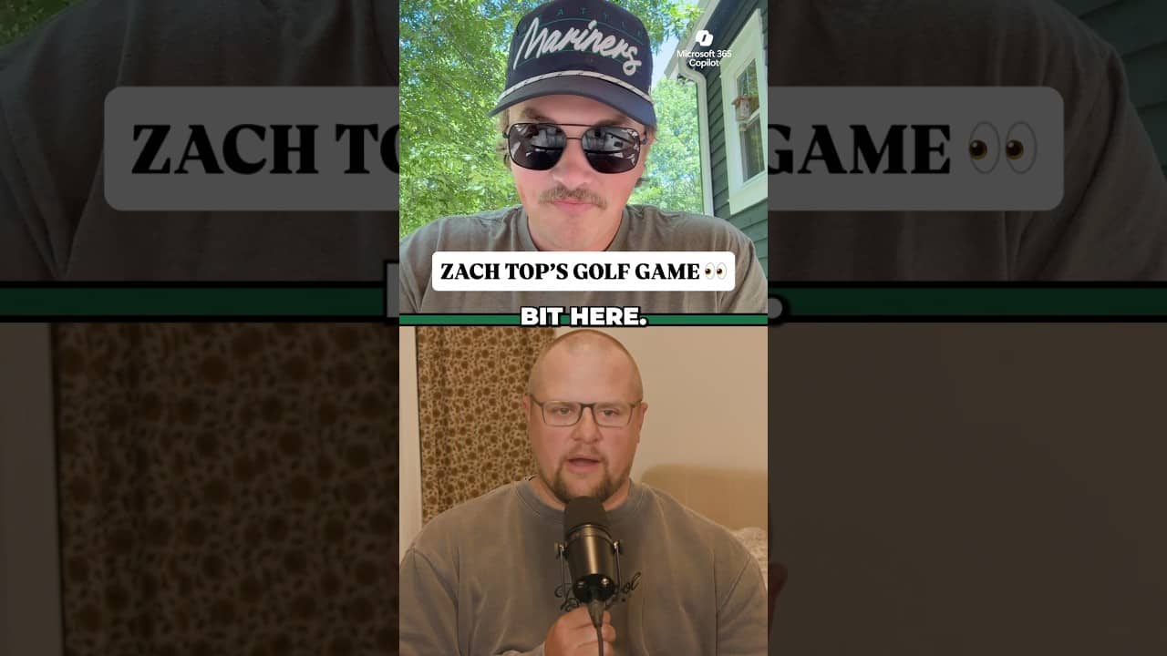 Country music star Zach Top breaks down his golf game and reveals his handicap 👀 @Microsoft.Copilot