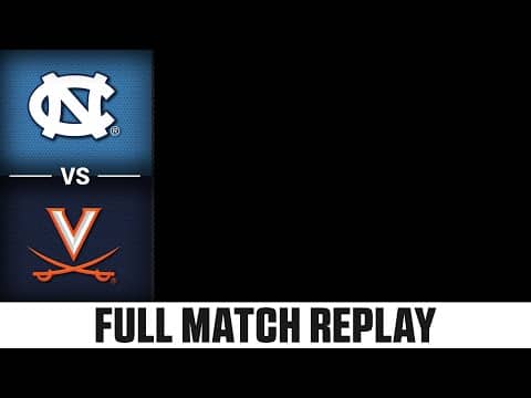 Virginia vs. North Carolina Full Match Replay |  2025-26 ACC Men’s Soccer