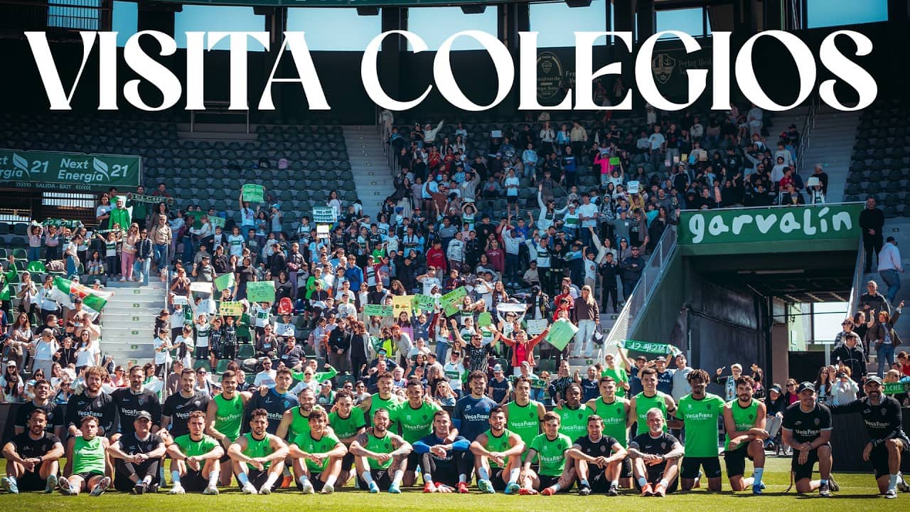 INSIDE TRAINING ECF | Visita especial de los coles de Elche 💚