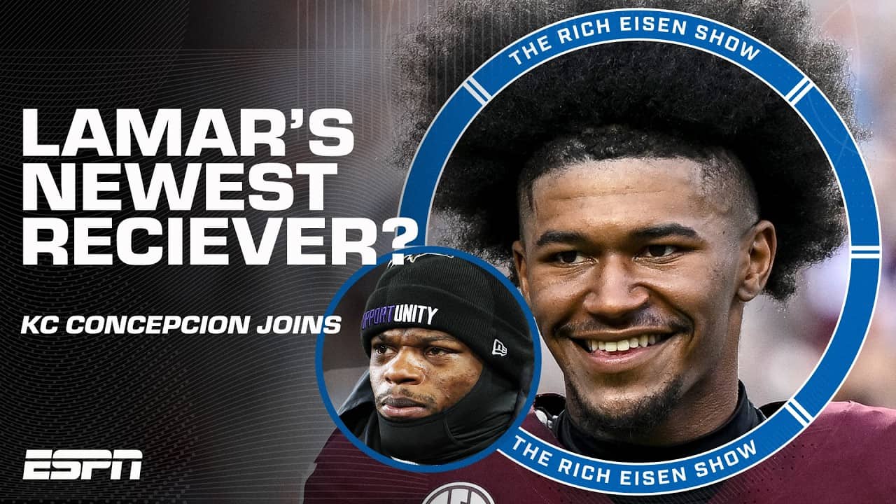 KC Concepcion speaks on potentially playing with Lamar Jackson | The Rich Eisen Show