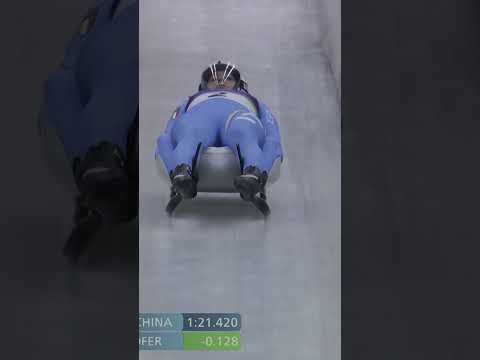 HISTORY FOR ITALY! Voetter and Oberhofer win gold in the luge women's doubles! 🛷💪