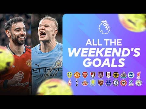 EVERY Weekend Goal | Matchweek 25 | 2025/26 Premier League Highlights
