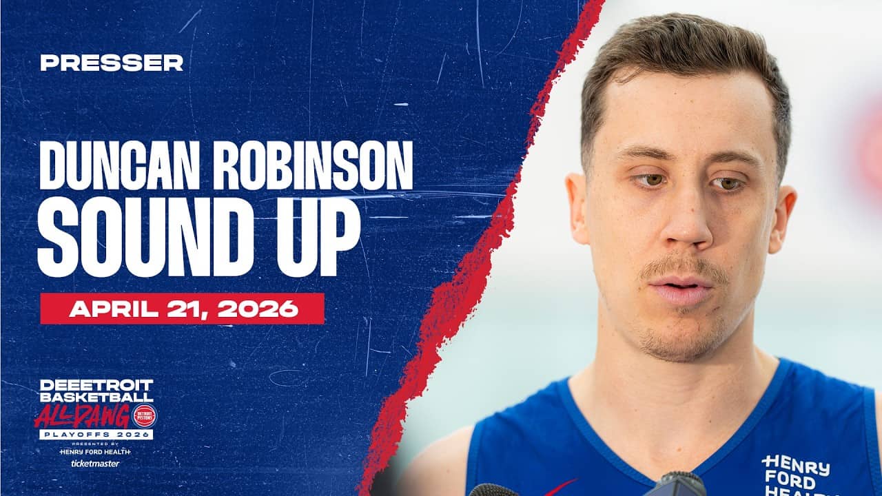 Postseason Media Availability | Duncan Robinson | Tuesday, April 21th 2026