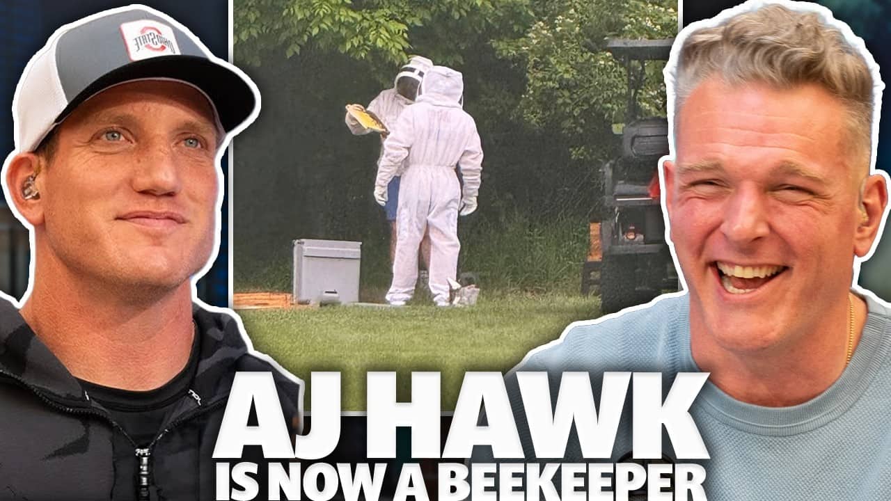 AJ Hawk Is Officially A Beekeeper? "I've Always Been Interested In Bees"