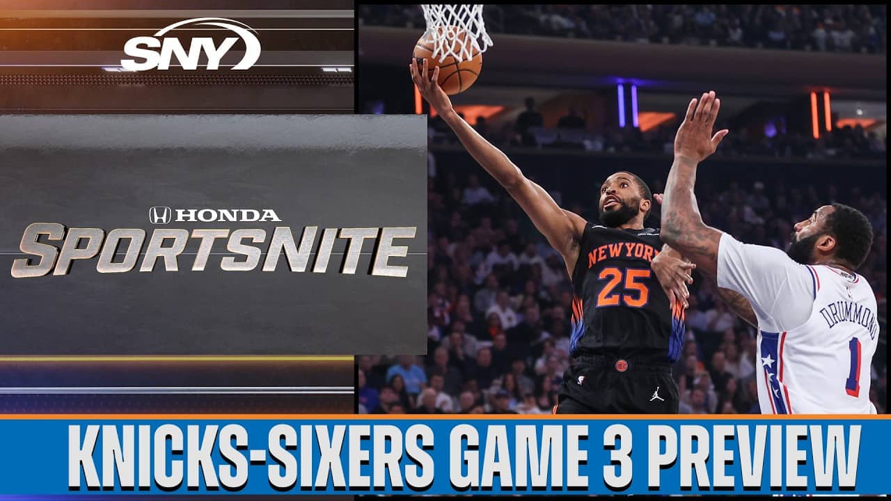 Jonathan Macri previews Game 3 between Knicks-Sixers in Philly, talks OG Anunoby injury | SportsNite