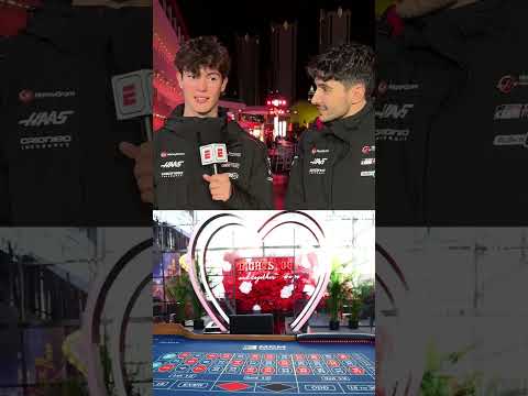 Someone please let Ollie Bearman enjoy the casino 😅