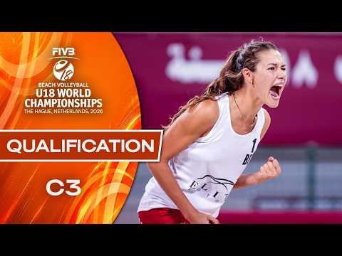 Qualification - Court 3 | Beach U18 World Championships 2026 | The Hague
