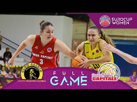 LIVE - Hozono Global Jairis v Basket Namur Capitale | EuroCup Women 2025-26 | Regular Season