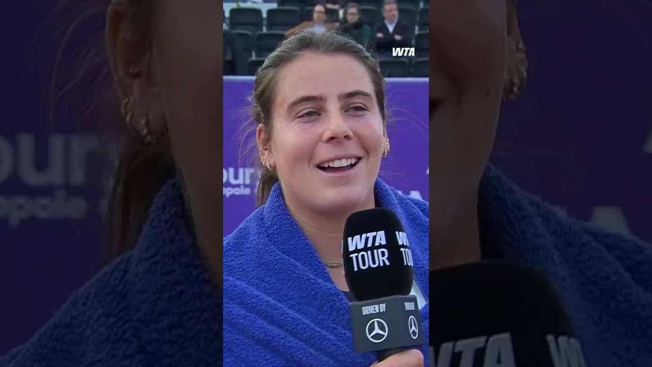 shhhhh 🤫 That’s a secret Emma Navarro will never tell! #wta #tennis #interview #sports