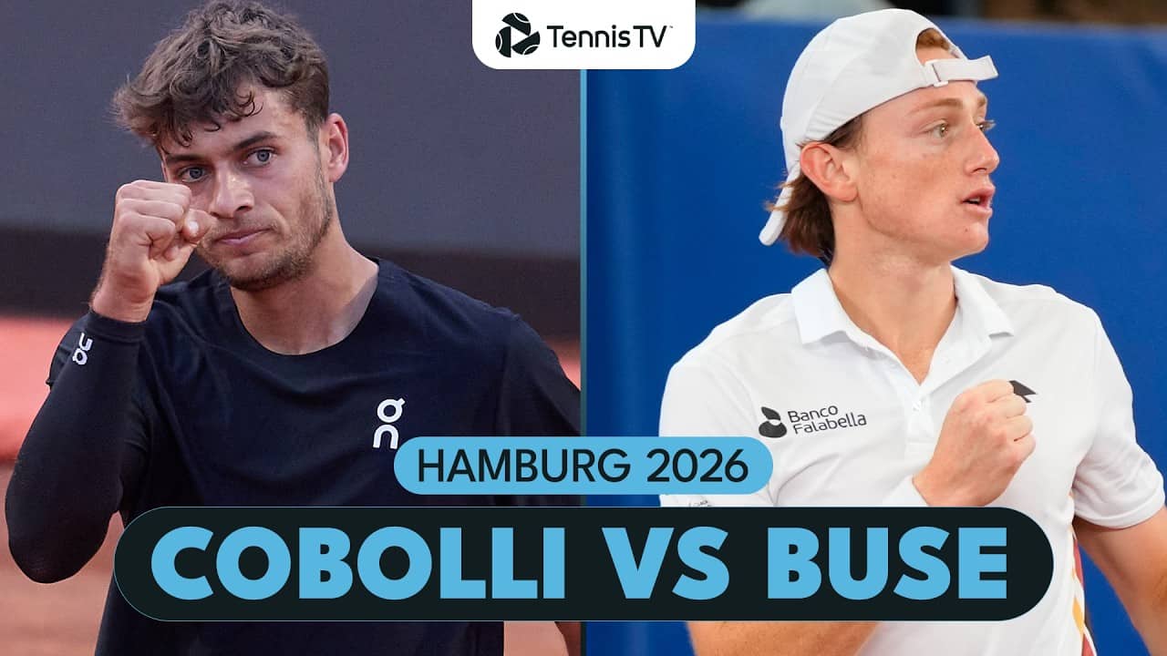 Defending Champ Cobolli Takes On Ignacio Buse 👀 | Hamburg 2026 Highlights