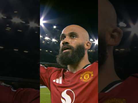 Bryan Mbeumo Scores At The Stretford End ❤️