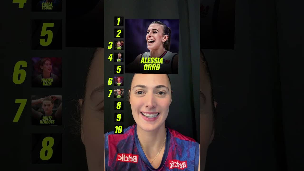 RANKING with Amelie Rotar! 😍🏆 Some choices were tougher than expected! #volleyballworld #vnl26