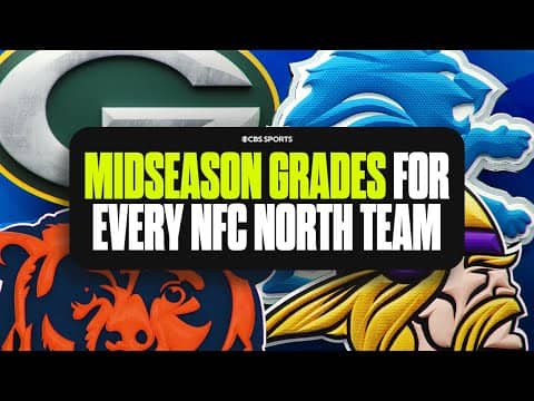 Midseason Grades for EVERY NFC North team: Lions, Bears, Packers, and Vikings