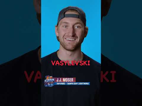 Can NHLers spell "VASILEVSKIY"? 🤔