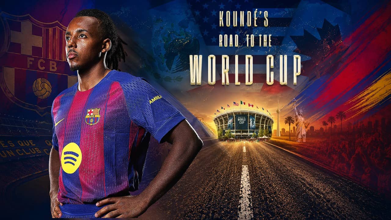 KOUNDE's JOURNEY to the WORLD CUP | FC Barcelona 🔵🔴