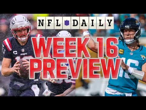 NFL Week 16 Preview of EVERY Game | Bucs-Panthers, Packers-Bears, Jags-Broncos & More! | NFL Daily