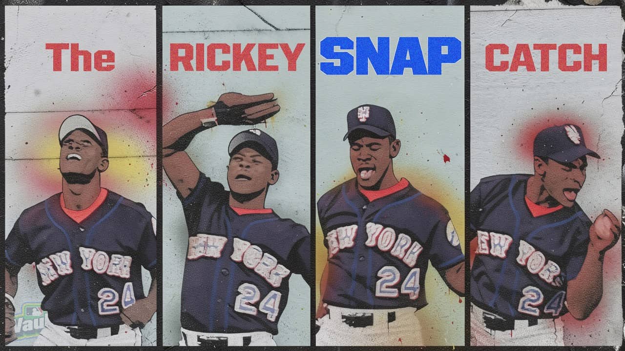 NO ONE caught the ball like Rickey Henderson!