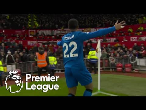 Eli Junior Kroupi brings Bournemouth level at 4-4 with Man United | Premier League | NBC Sports