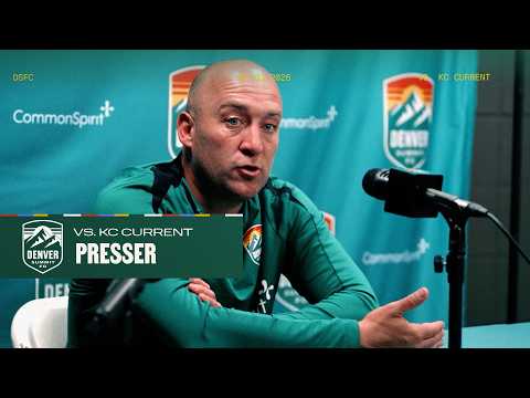 PRESSER with Coach Nick Cushing, Janine Sonis | Denver Summit FC vs Kansas City Current (0-3)