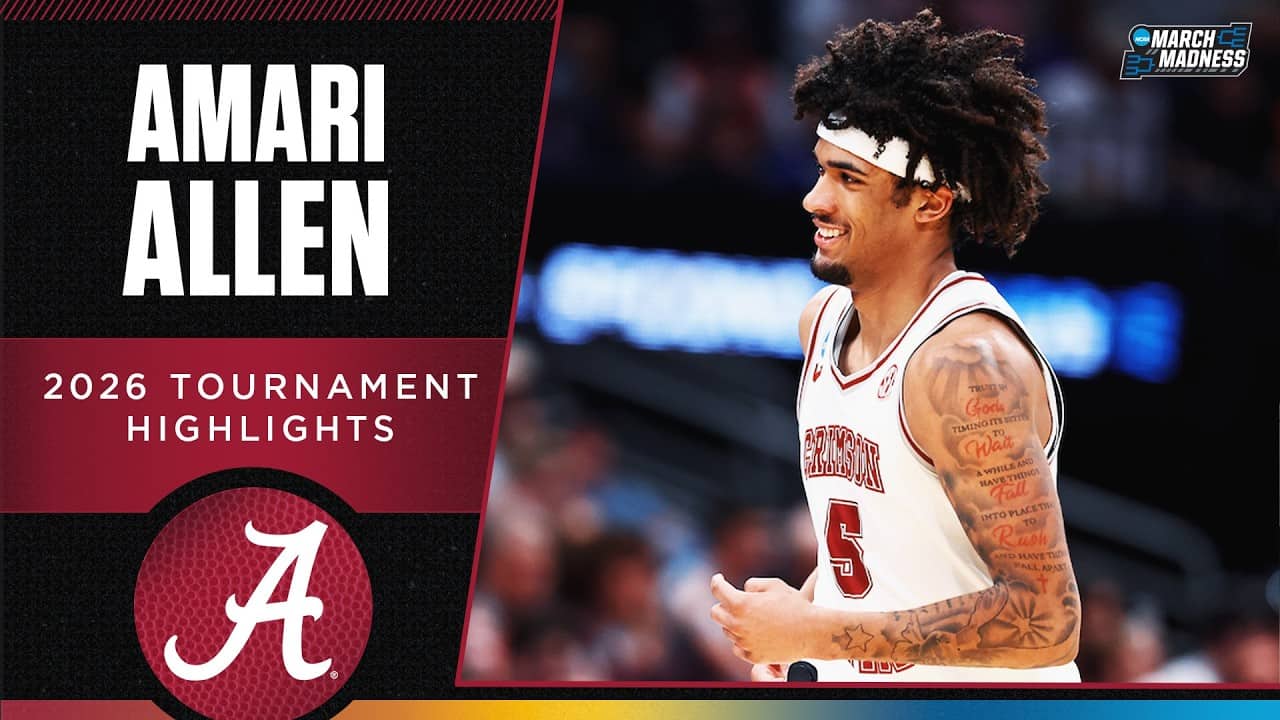 Amari Allen 2026 NCAA tournament highlights