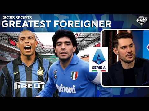 GREATEST Foreign player in Serie A HISTORY? | Sunday Sugo | Golazo Matchday