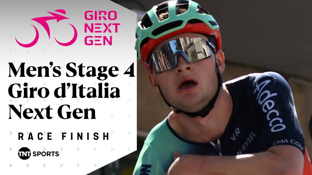 WHAT A VICTORY! 💥 | 2026 Men's Next Gen Giro d'Italia Stage 4 Final KM's | TNT Sports Cycling