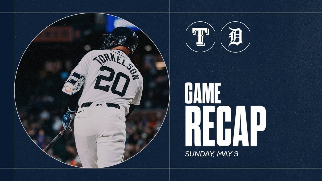 Game Highlights: Tork Sparks Offense, Bullpen Holds Strong as Tigers Win Series vs. Rangers | 5/3/26