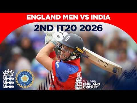 Bethell Smashes 76 off 46 | Highlights - England v India | 2nd Vitality IT20 2026