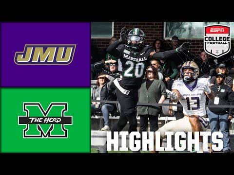 James Madison Dukes vs. Marshall Thundering Herd | Full Game Highlights | ESPN College Football