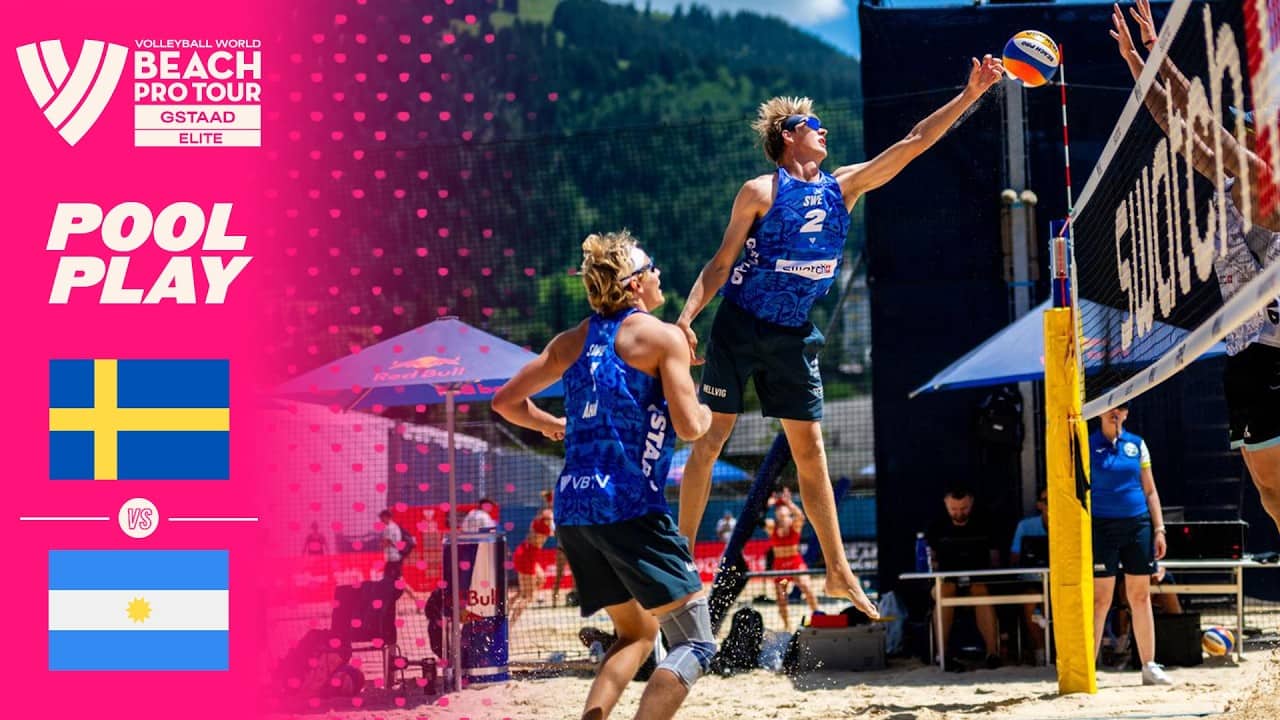 Åhman/Hellvig vs. Capogrosso N./Capogrosso T. - Pool Play Highlights | Gstaad 2026 #BeachProTour