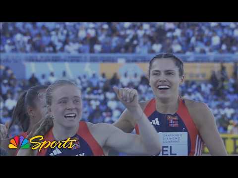 Norway comes out on top of women's 4x400 relay at World Athletics Relays | NBC Sports
