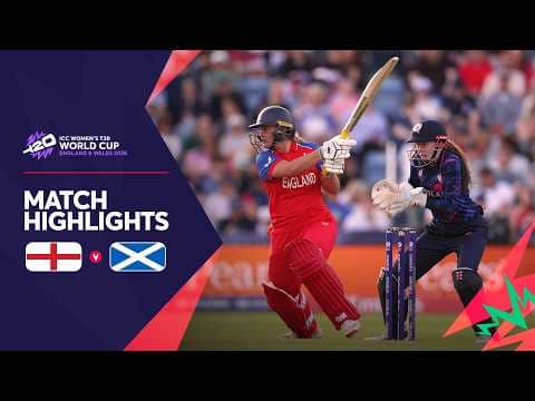 England v Scotland | Match Highlights | Women's #T20WorldCup 2026