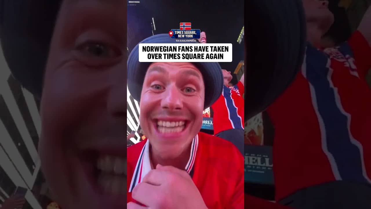 Norwegian fans have not stopped rowing during the FIFA World Cup