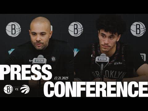Jordi Fernández and Nolan Traore Discuss win vs. Raptors