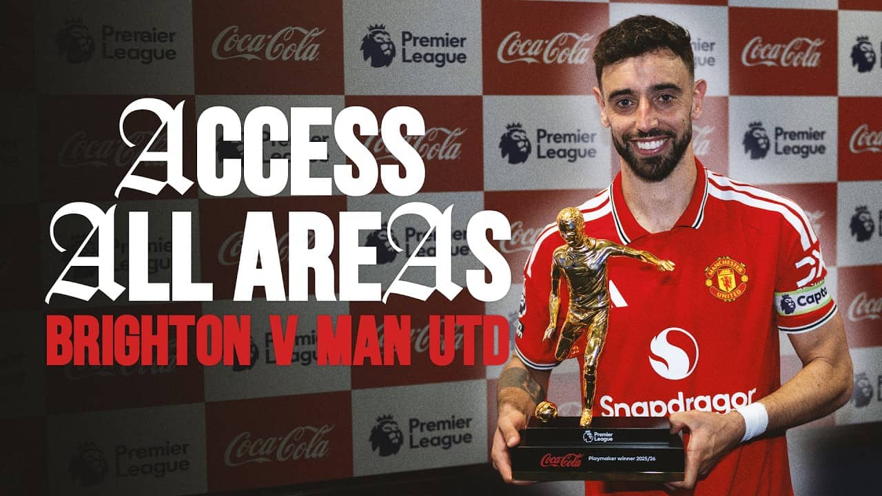 He's Only Gone And Done It! 👏 | Brighton v Man Utd | Access All Areas