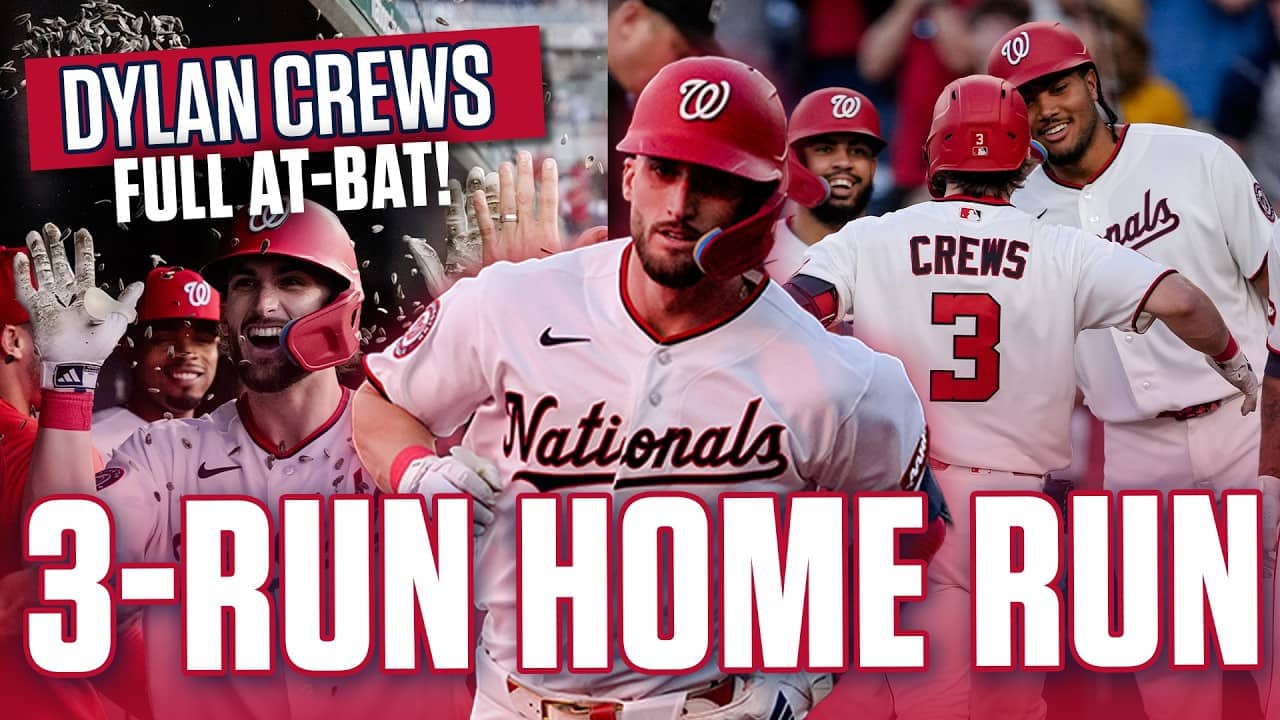Dylan Crews 3-Run Home Run | Full At-Bat + Replays