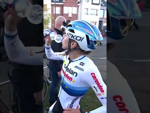 Dominant from start to finish 😳 Inge van der Heijden takes the Exact Cross Kortrijk in epic fashion!