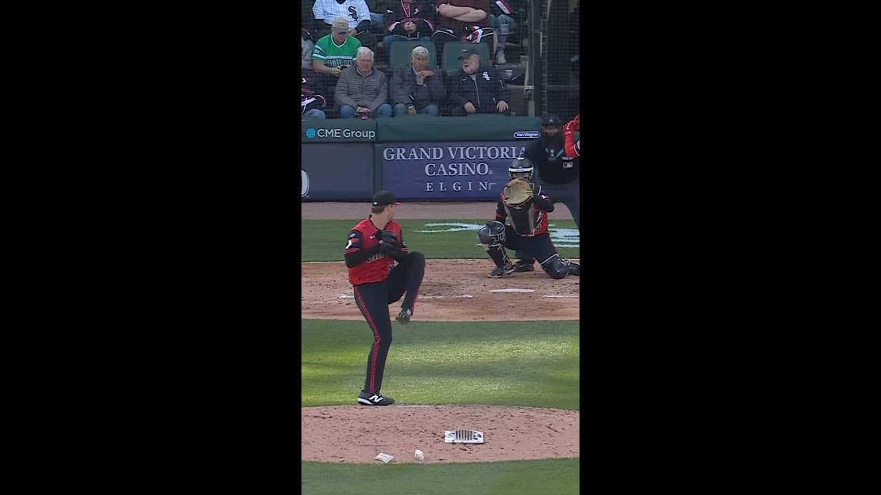 Career strikeout no. 1 for Tyler Davis! #strikeout #MLB #highlight