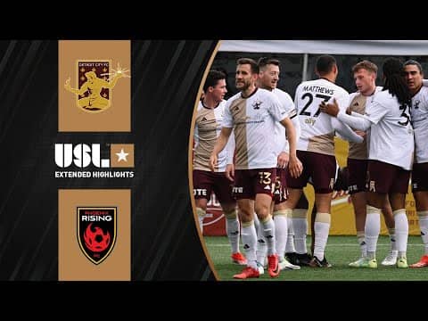 Detroit City FC vs. Phoenix Rising FC: Extended Highlights | USL Championship | CBS Sports Golazo