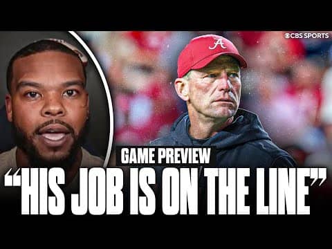 Damien Harris & A.J. McCarron break down how Alabama beats Oklahoma | Is DeBoer's job in jeopardy? 🤔