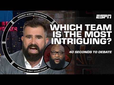 Making a case for the MOST INTRIGUING NFL TEAM in 40 seconds 👀 | Monday Night Countdown