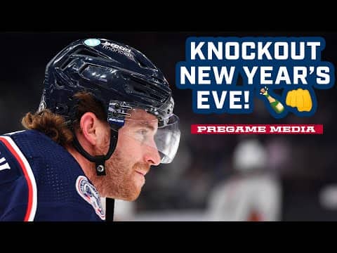 NEW YEAR'S EVE at NATIONWIDE ARENA! 🍾👊 Blue Jackets Close Out 2025 vs. the Devils! | Pregame Media